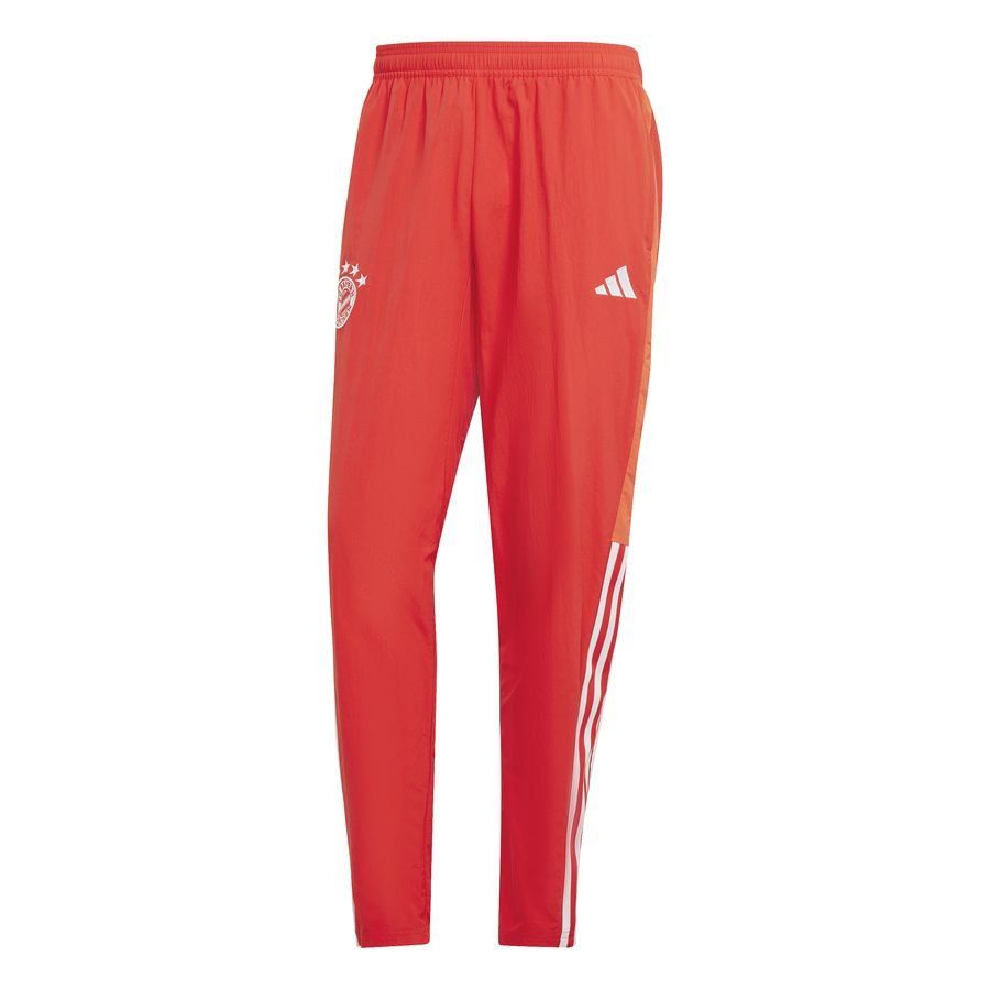 Bayern München Training Trousers Tiro 23 Presentation - Bright Red/White - Men's-SoccerKits Hub | Buy Soccer Jerseys Online